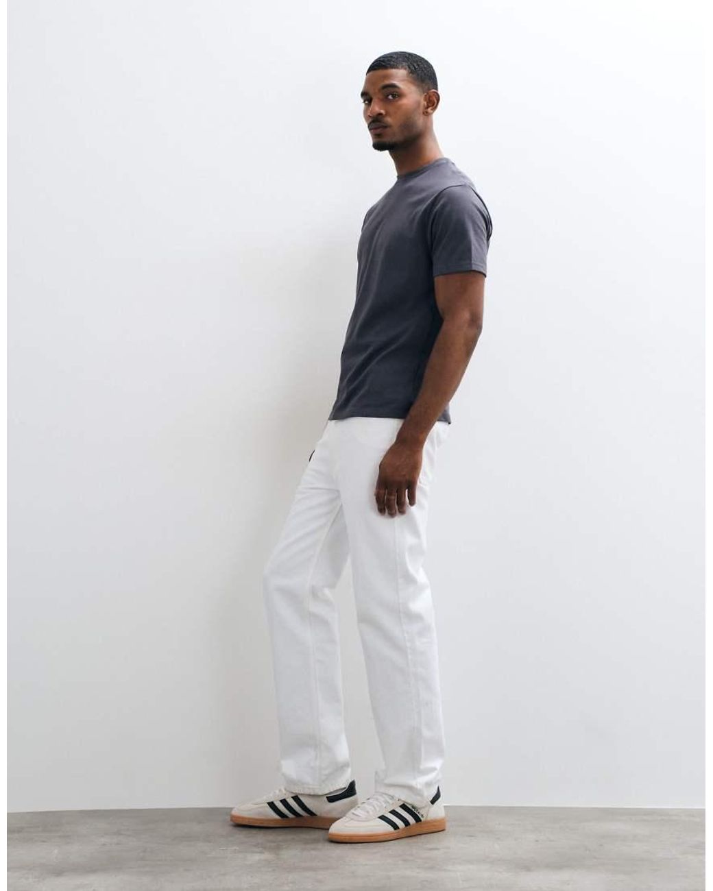 ASOS Blue Essentials Regular Fit T-shirt for men