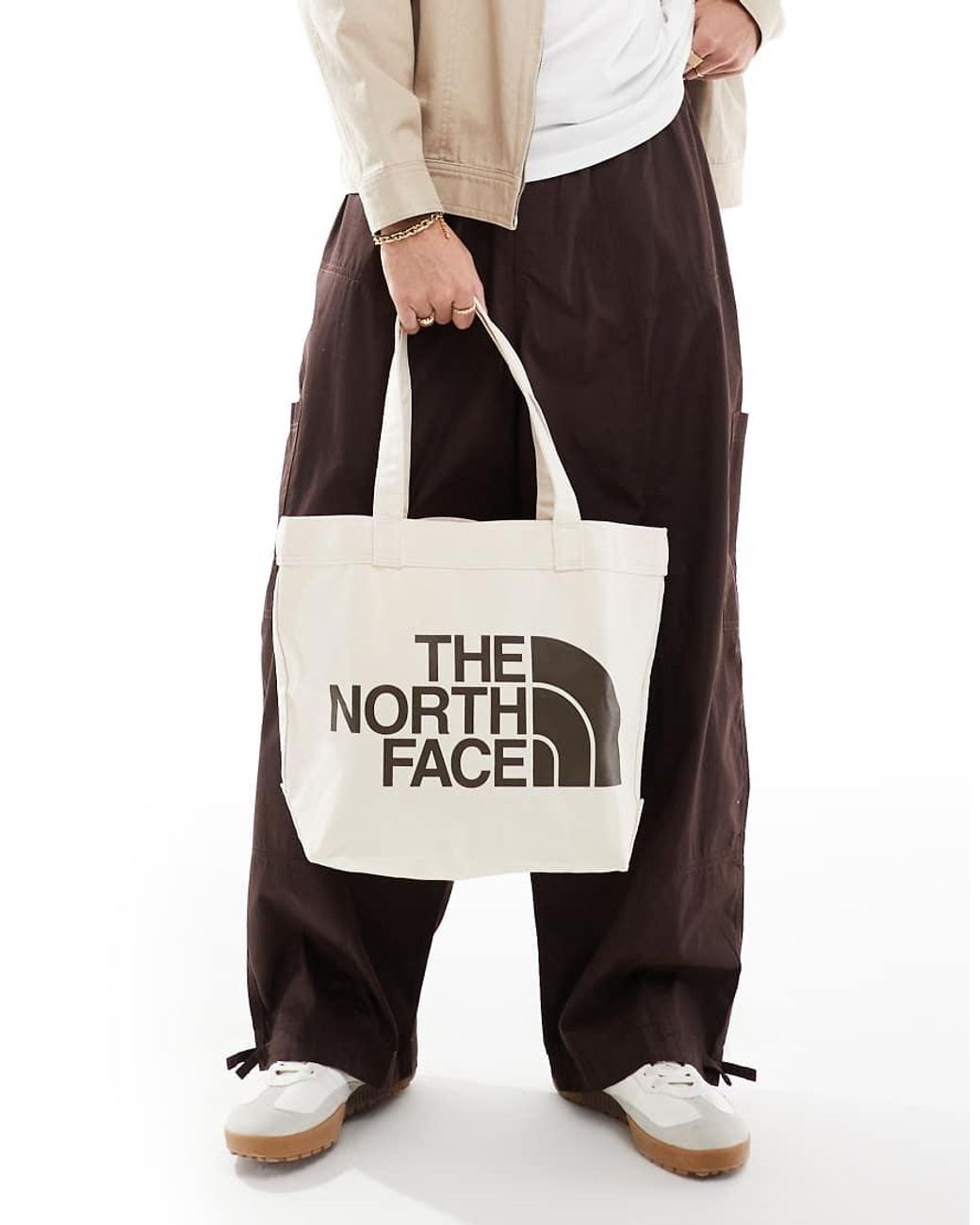 The North Face Natural Half Dome Large Logo Tote Bag
