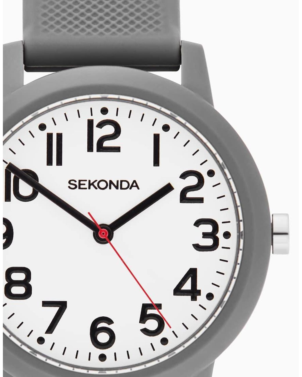 Sekonda Gray Nova 36Mm Round Analogue Watch With Strap