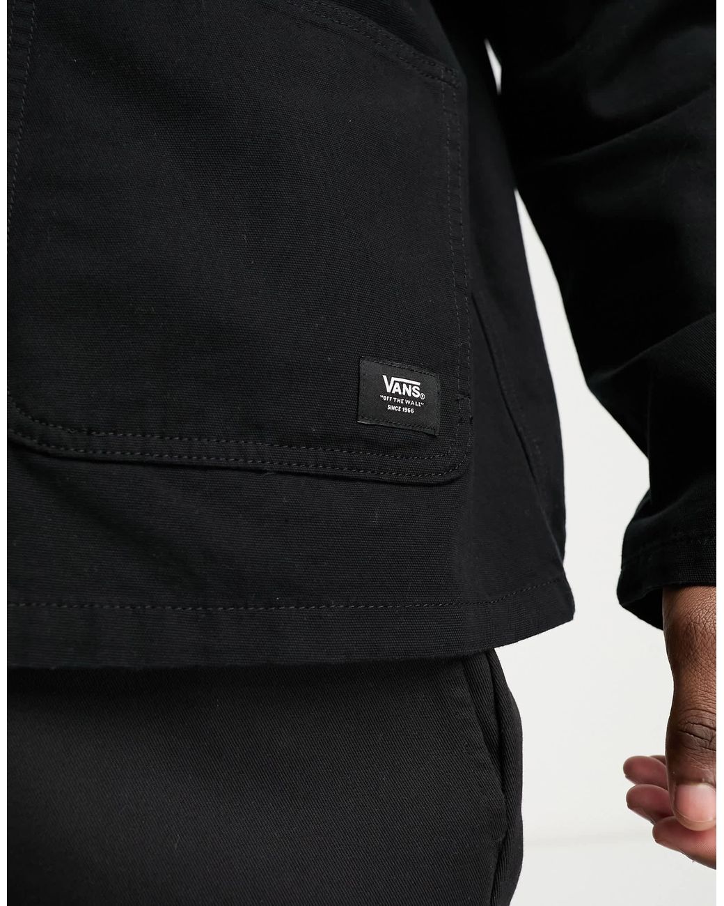 Vans Black Drill Chore Jacket for men
