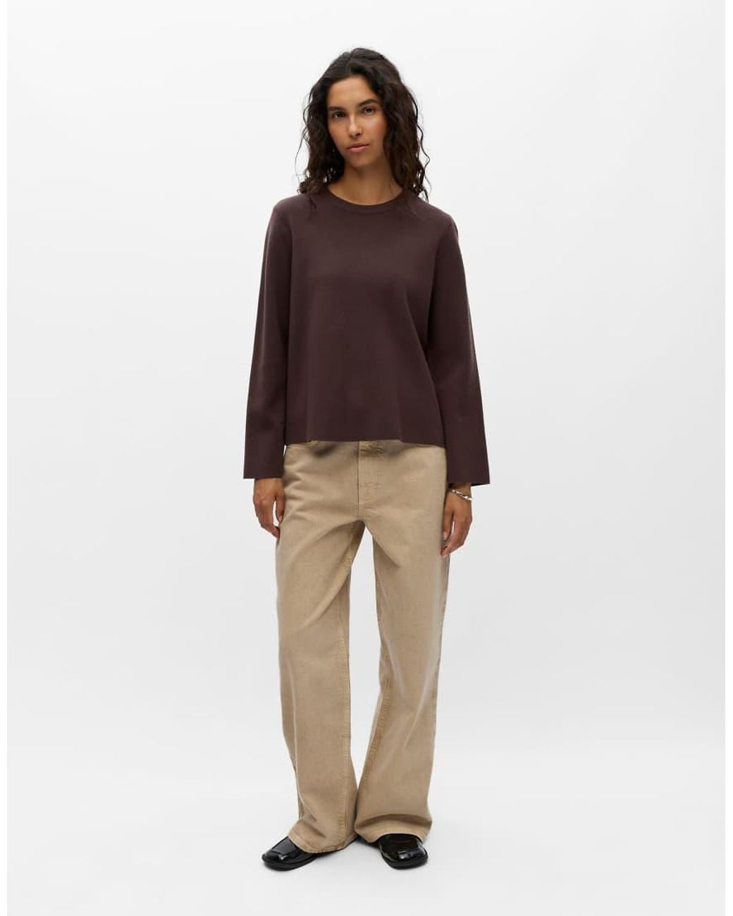 Object Purple Knitted Pullover