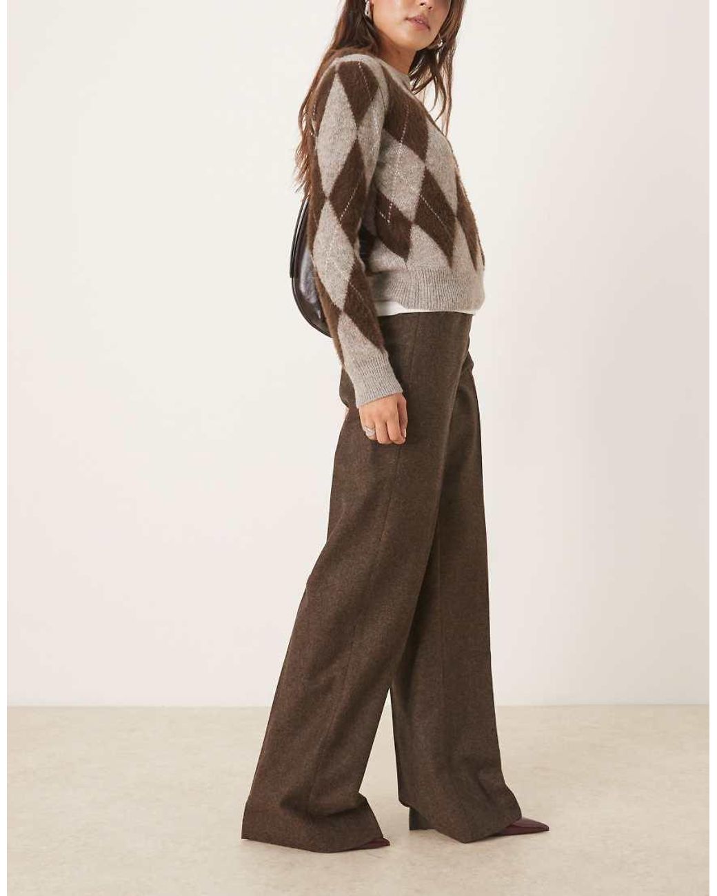 Mango Natural Piper Co-ord Tailored Trouser