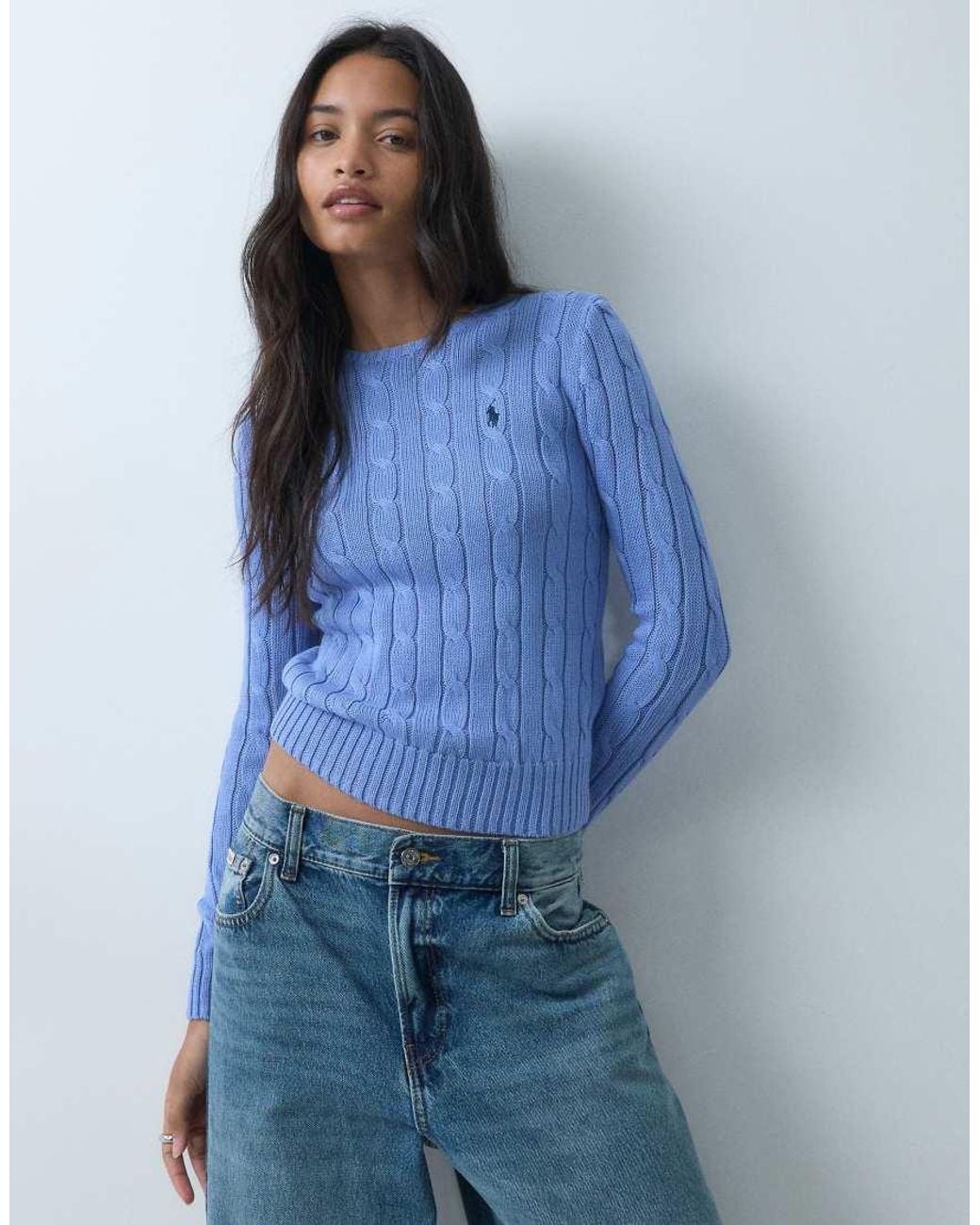 Polo Ralph Lauren Blue Long Sleeve Pullover