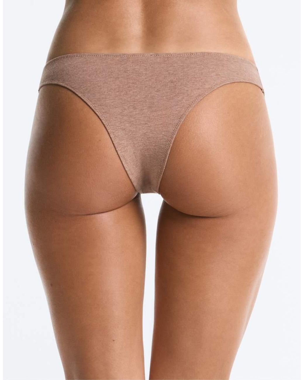 Oysho White 5 Cotton Blend Brazilian Briefs