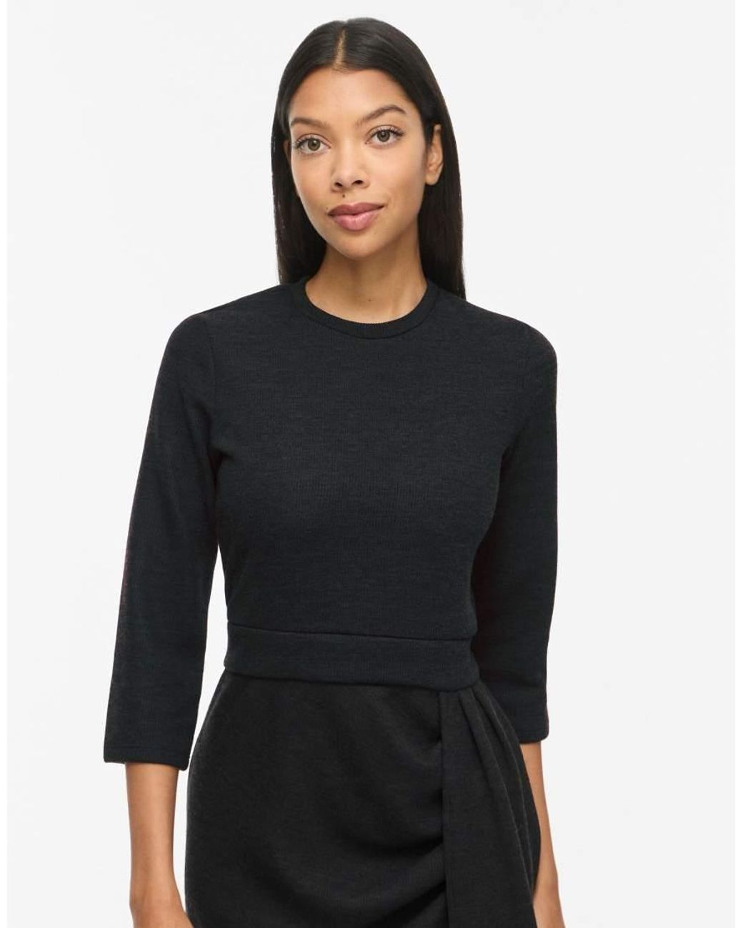 Vila Black Midi Dress