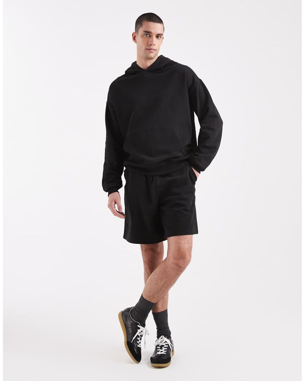 New Look Blue Oversized Hoodie Co-Ord for men