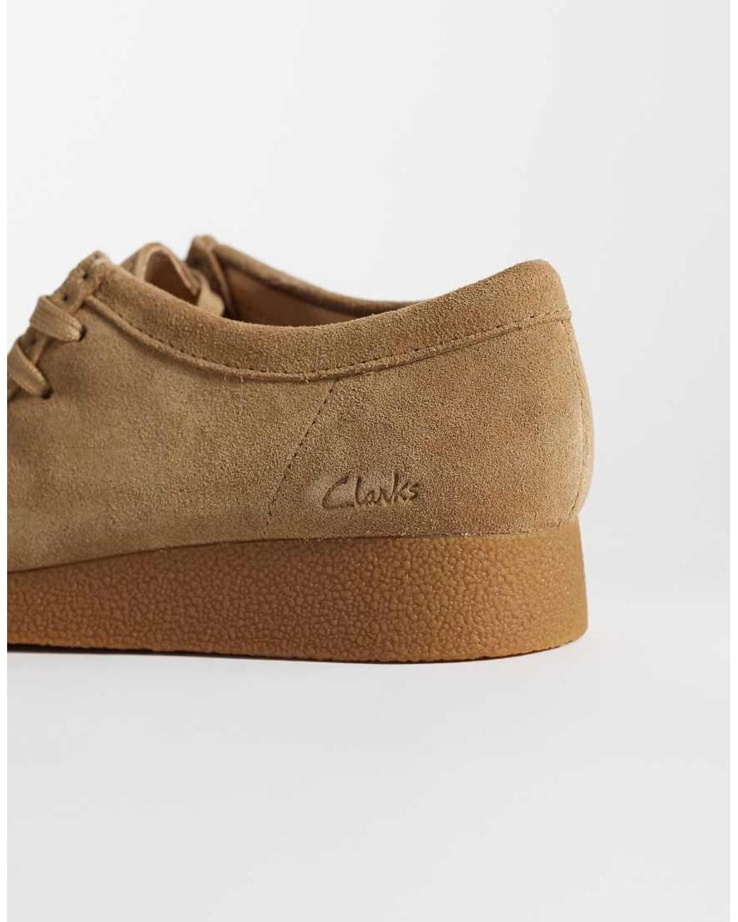 Clarks Blue Wallabee Evo Shoes