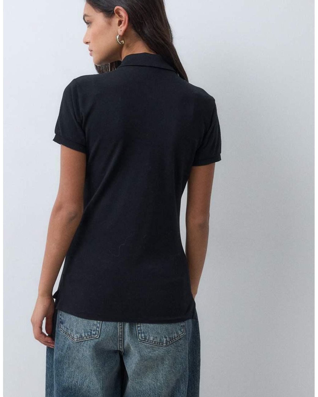 Polo Ralph Lauren Blue Slim Short Sleeve Polo Shirt