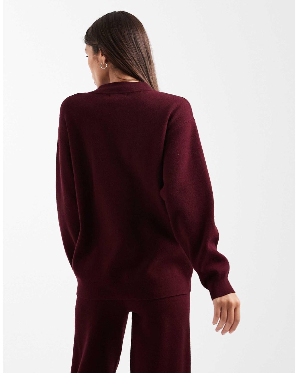 4th & Reckless Red – strickpullover