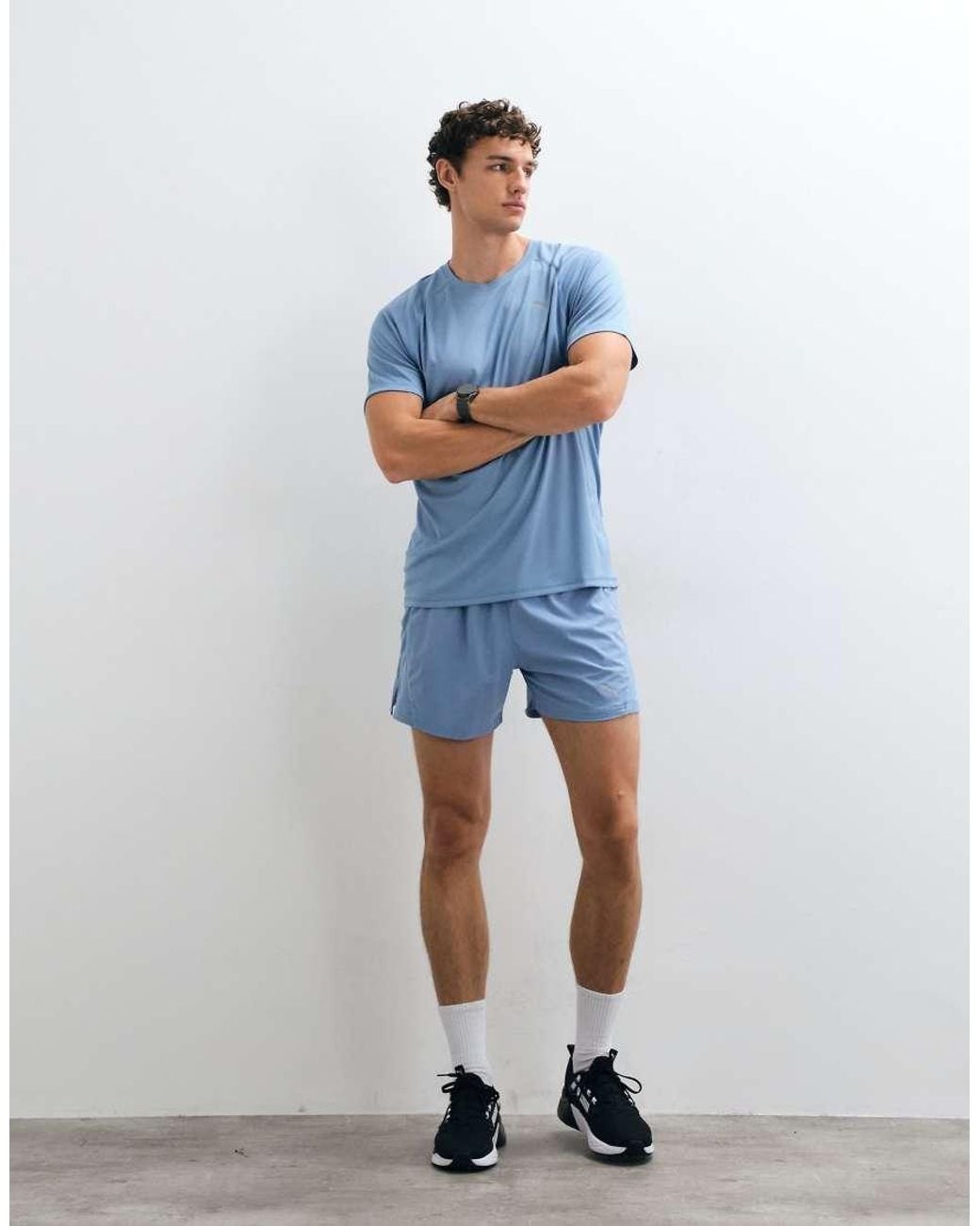 PUMA Blue Velocity 5" Running Shorts for men