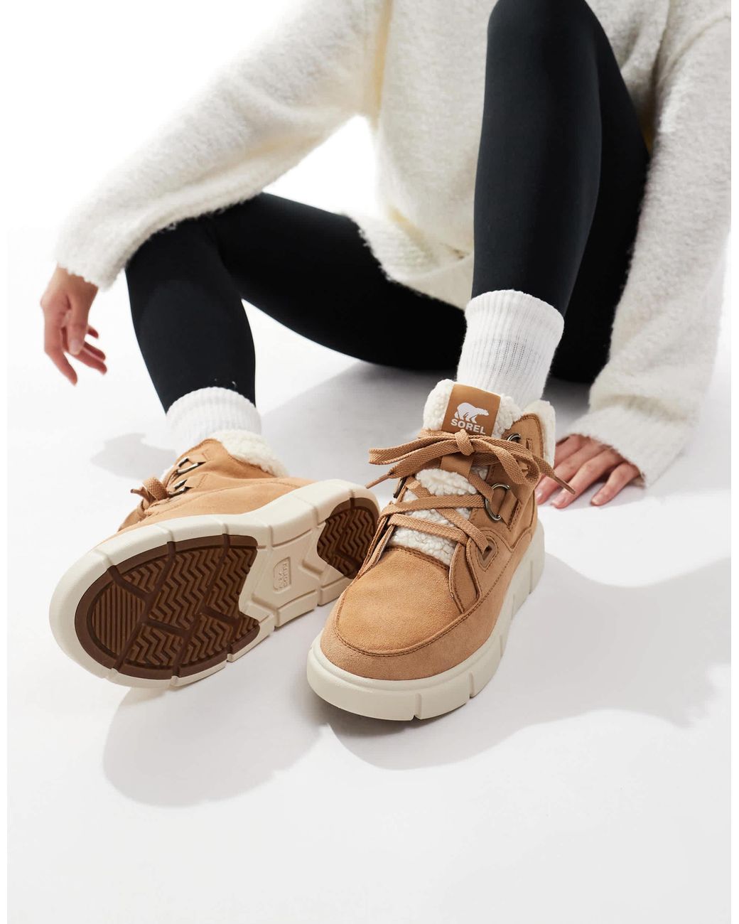 Explorer iii - chaussures Sorel en coloris Black