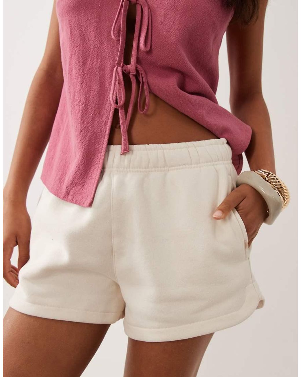 Cotton On Pink Active Push Classic Mini Shorts