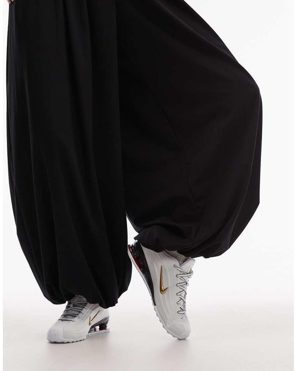 ASOS White Tailored Balloon Trousers
