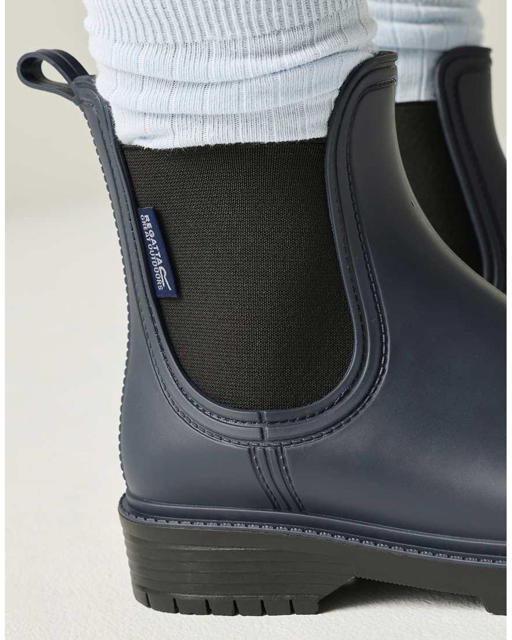 Regatta Black Lady Harriett Ii Ankle Wellies