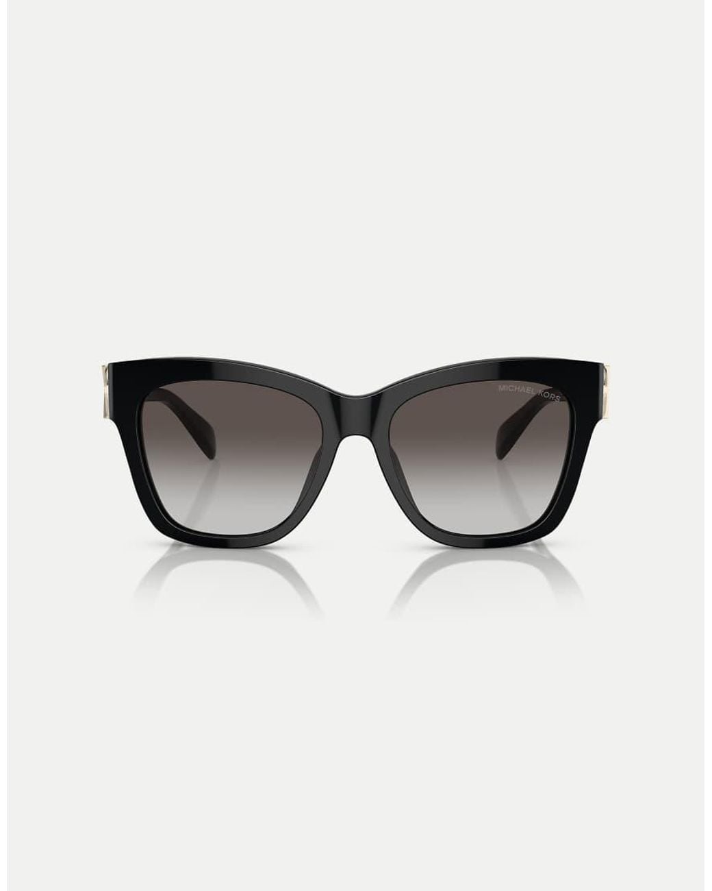 Michael Kors Black Empire Square Butterfly Sunglasses With Lens