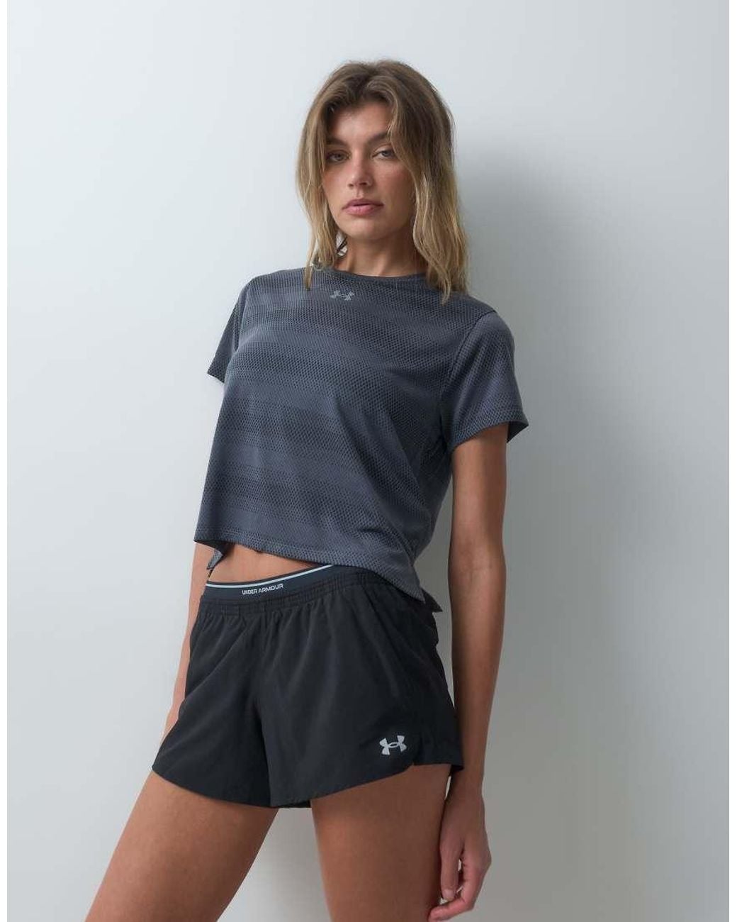 Under Armour Blue Velociti Short Sleeve Running T-shirt