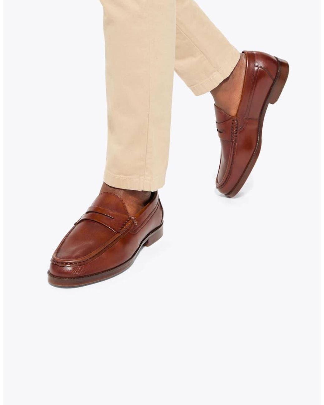 KG by Kurt Geiger Brown Francis Loafers for men
