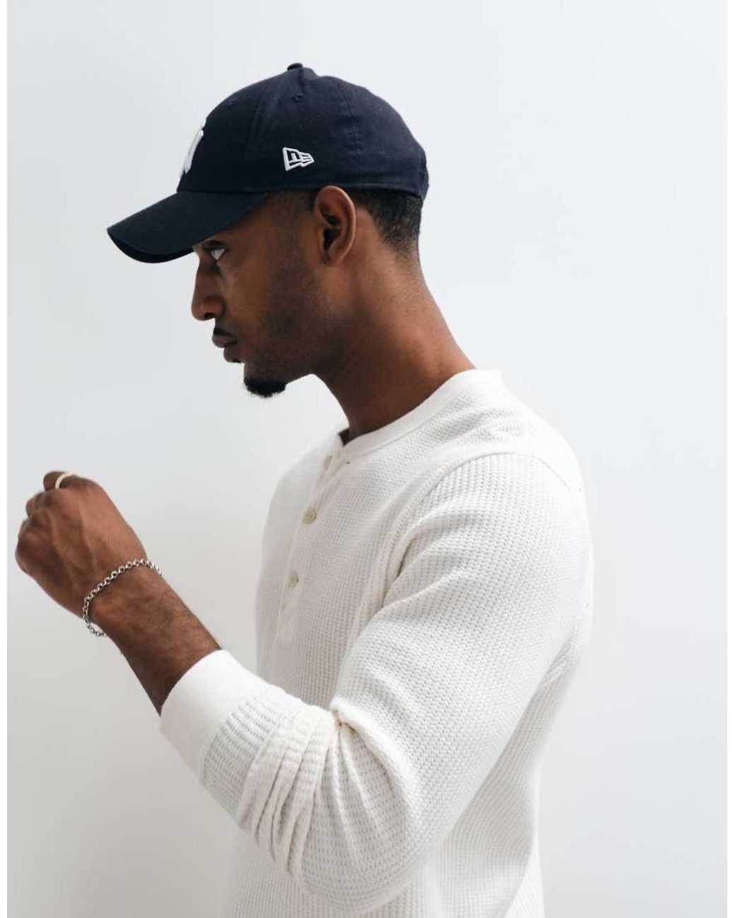 Abercrombie & Fitch Multicolor Waffle Henley Top for men