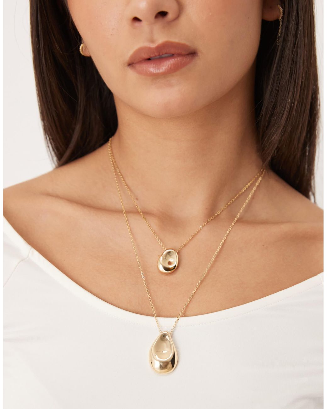 Mango Natural Layered Necklace Stack
