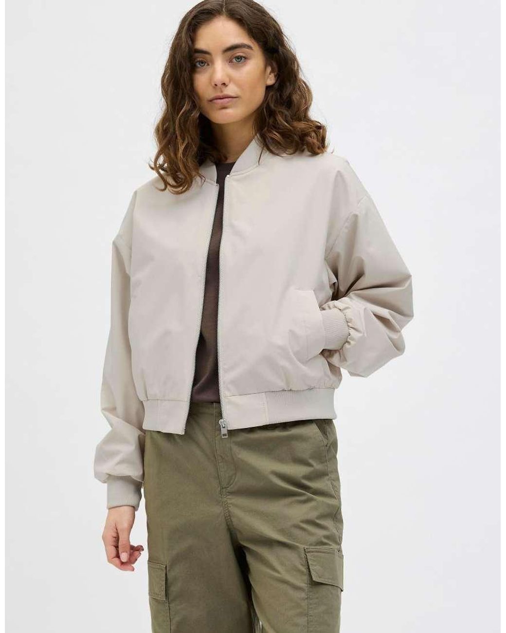 JJXX Natural Bomber Jacket