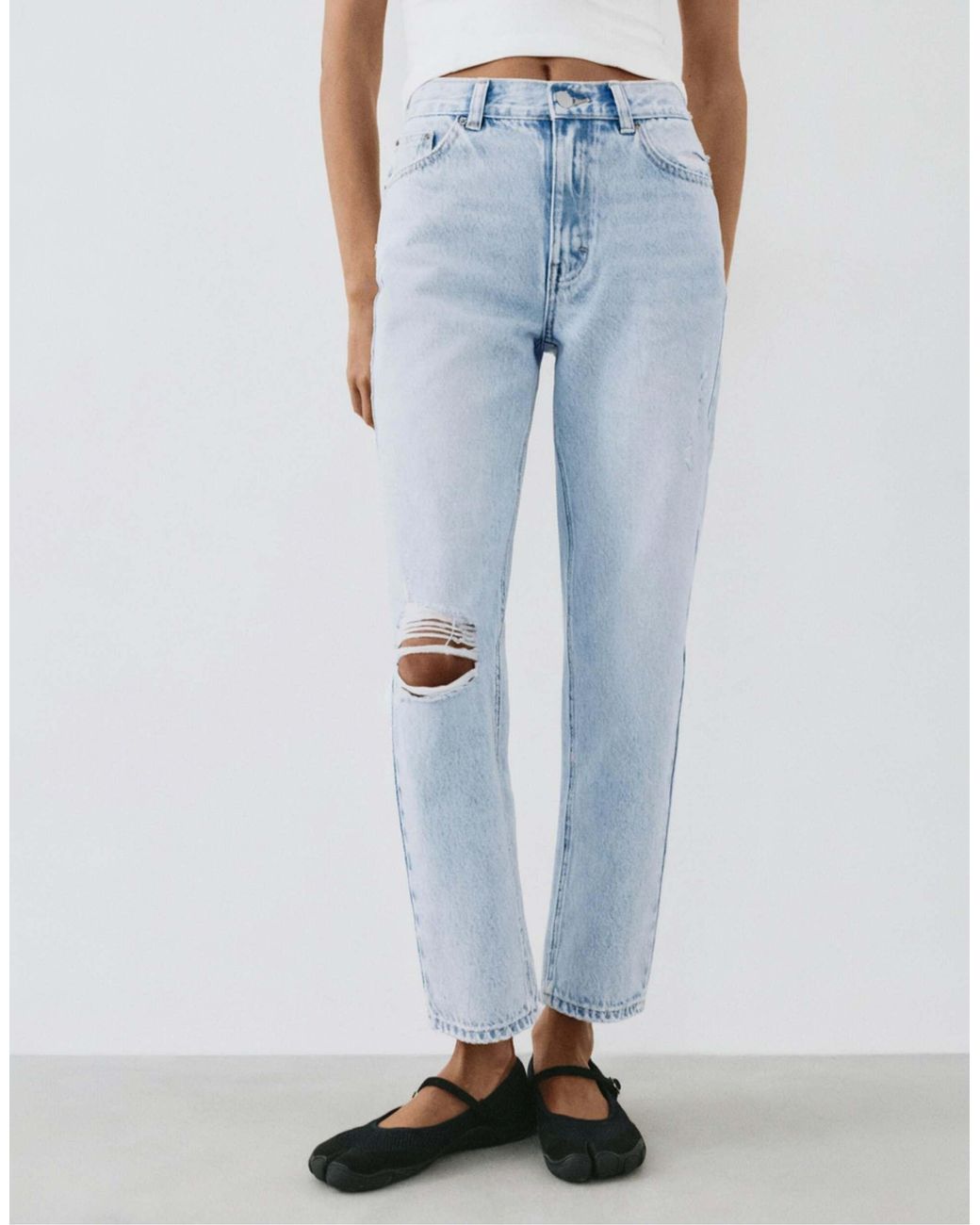 Pull&Bear Blue – mom-jeans