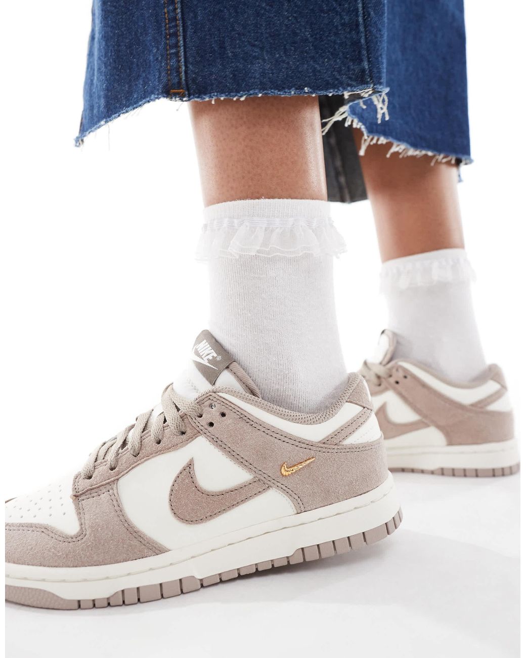 Nike White – dunk low – sneaker