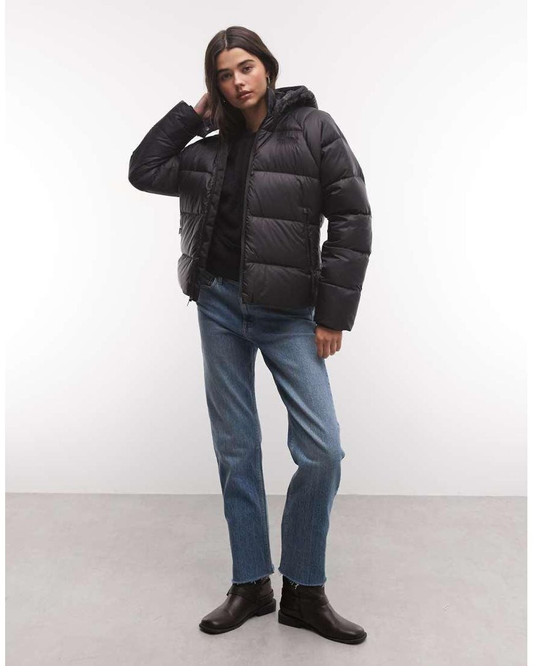 The North Face Gray Hydrenalite City Down Jacket