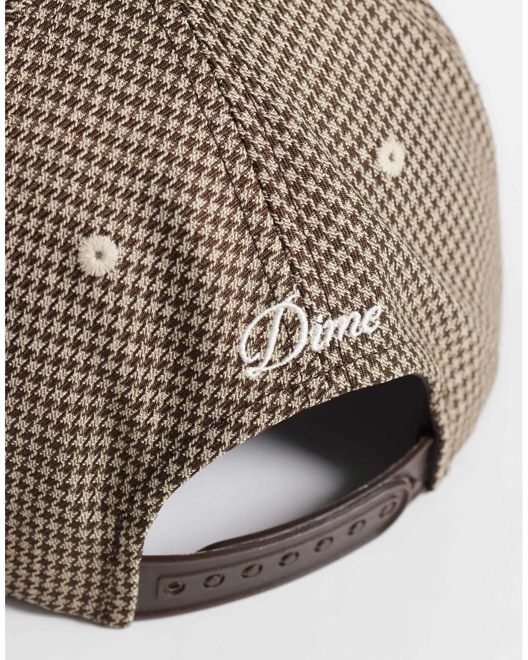 Dime Brown Mini Logo Low Pro Cap for men