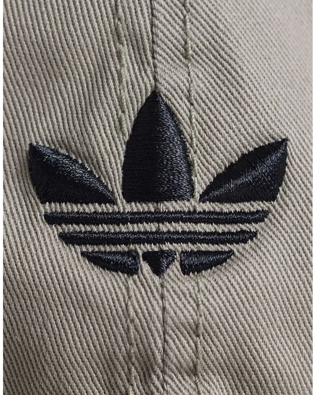adidas Originals Strapback Cap in Gray | Lyst