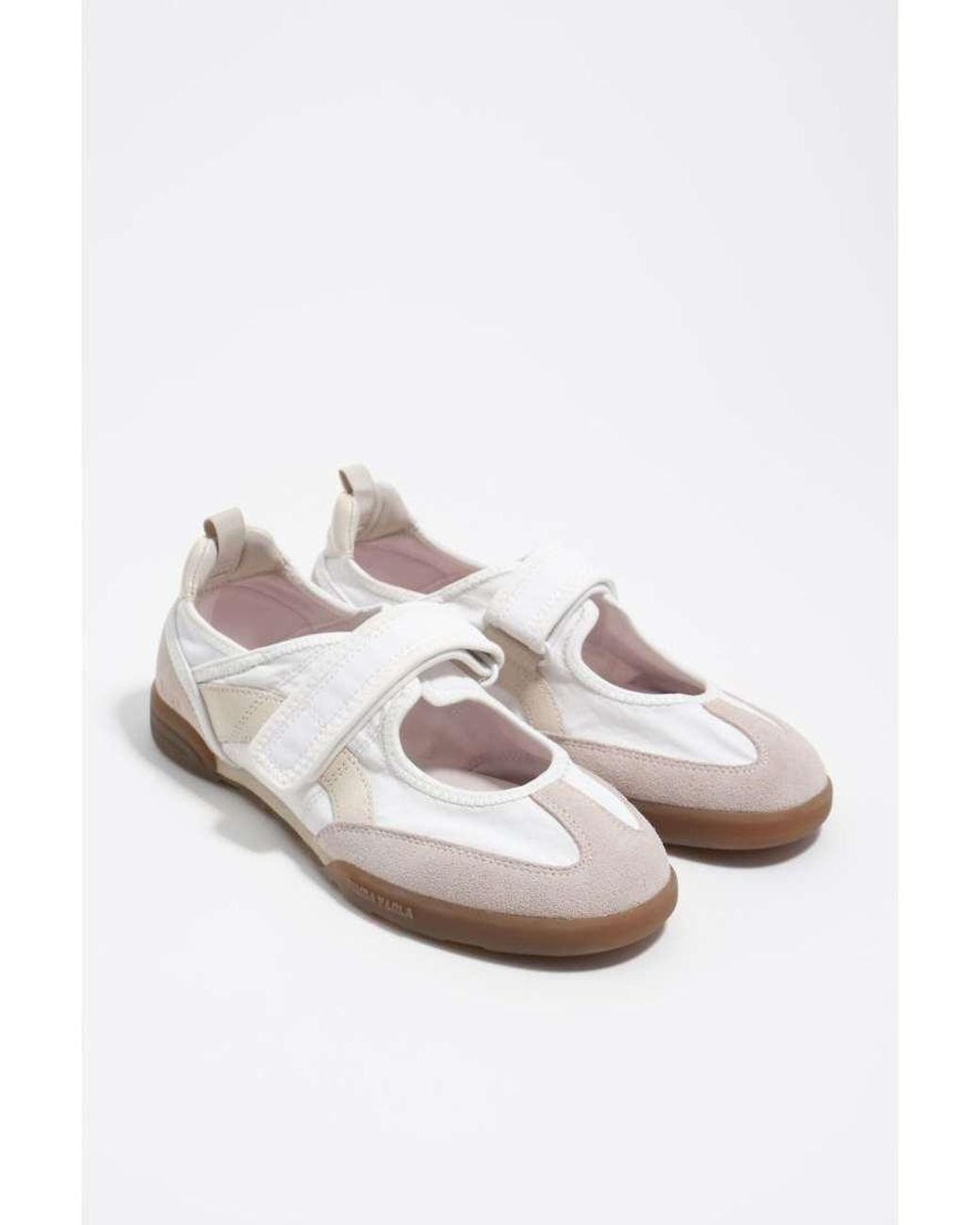 Bimba Y Lola White 13 07 Sporty Ballerina Trainers