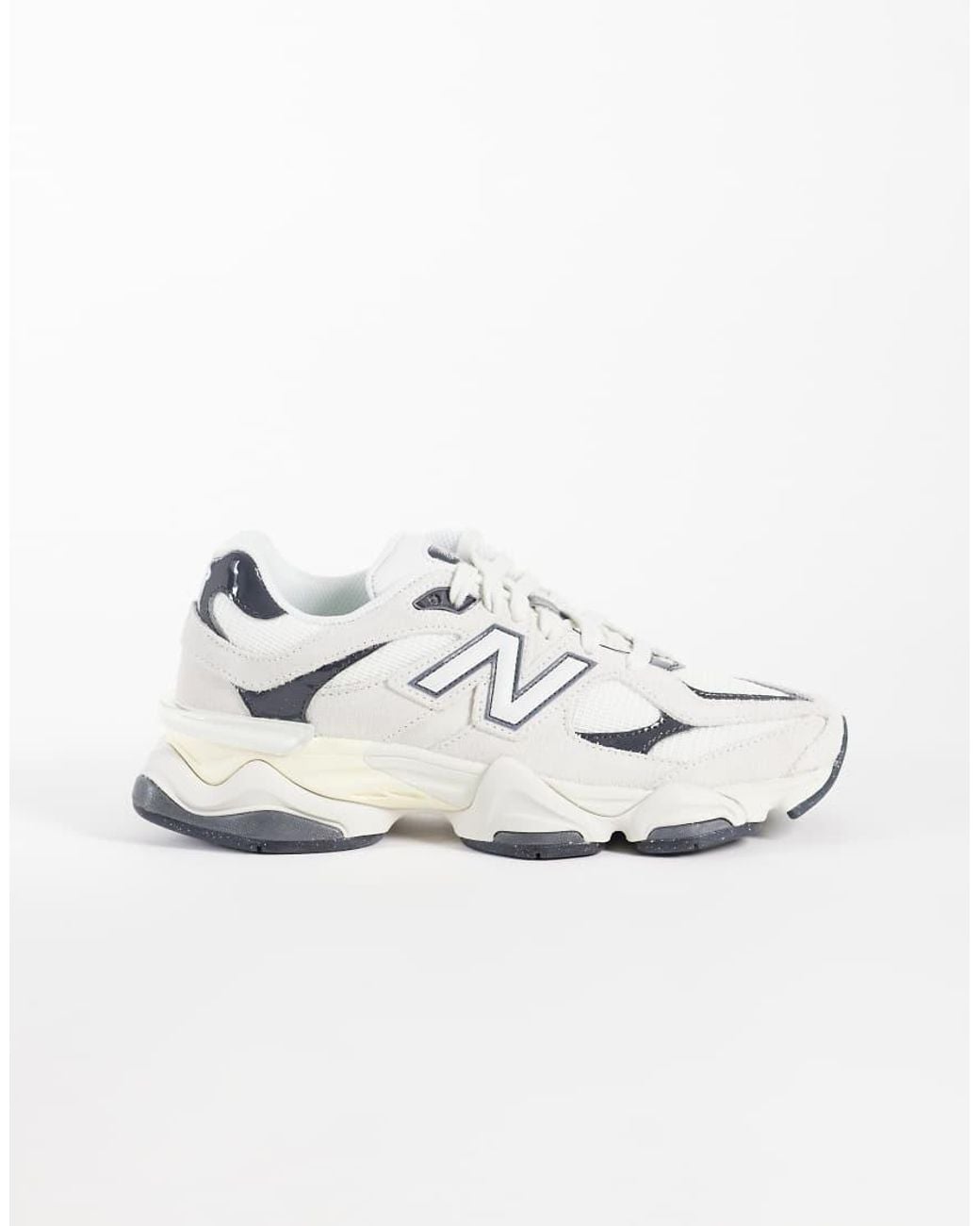 New Balance White 9060 Trainers