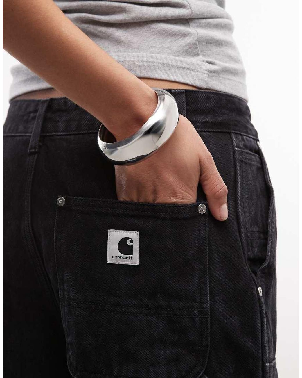Carhartt Natural Nixon Double Knee Relaxed Fit Shorts
