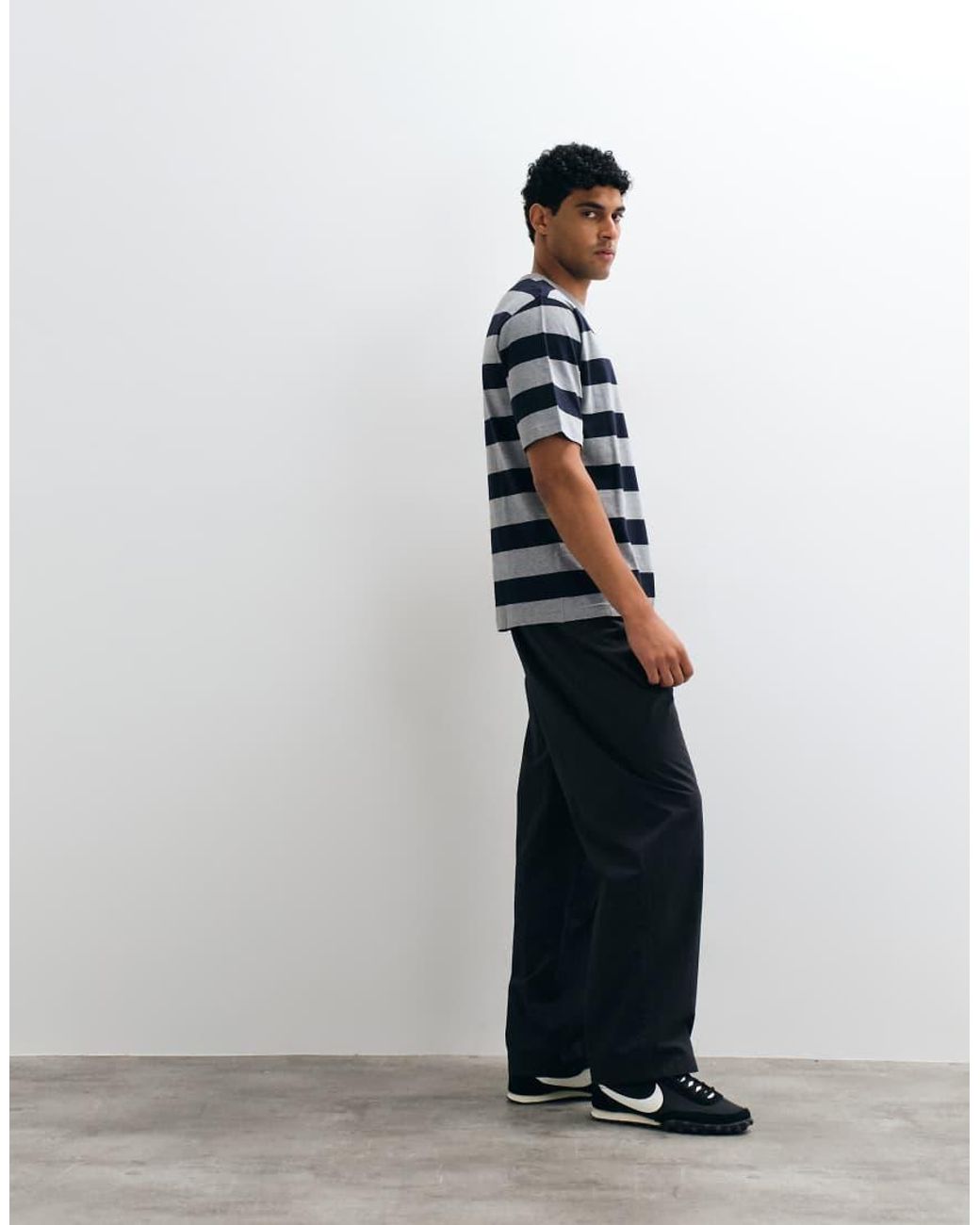 ARKET Blue Heavyweight Jersey T-shirt for men