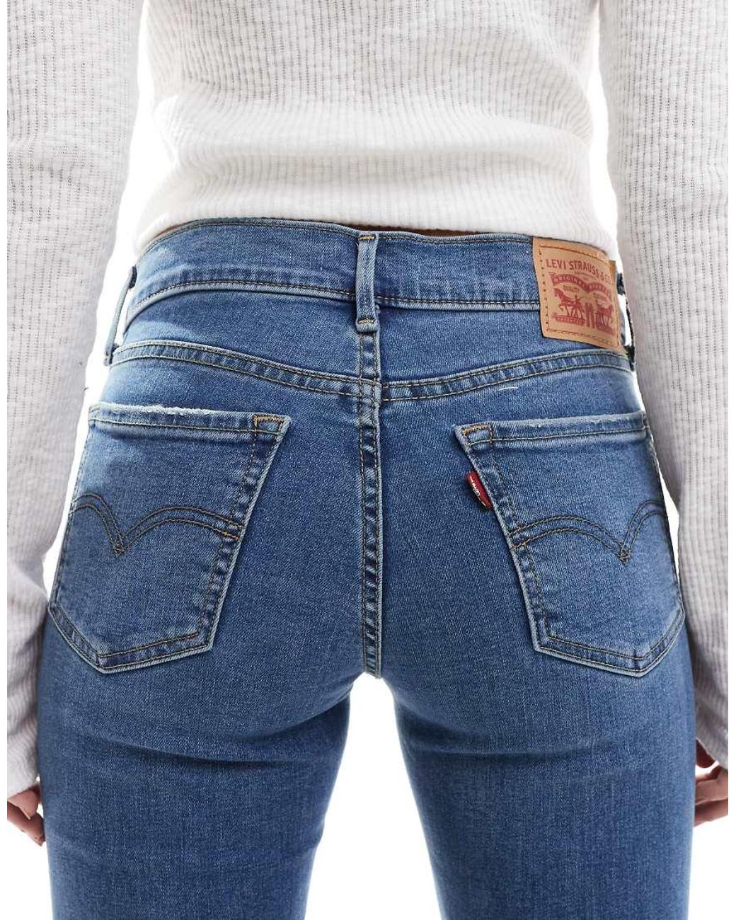 Levi's Blue 710 Super Skinny Fit Jeans