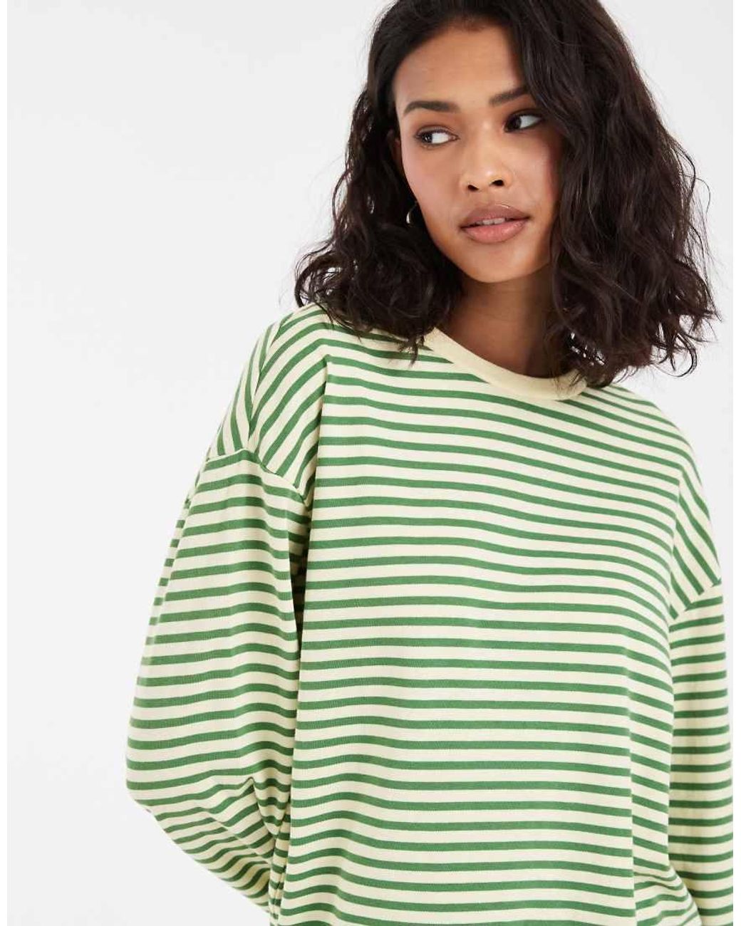 Pieces Green Long Sleeve Super Soft T-shirt
