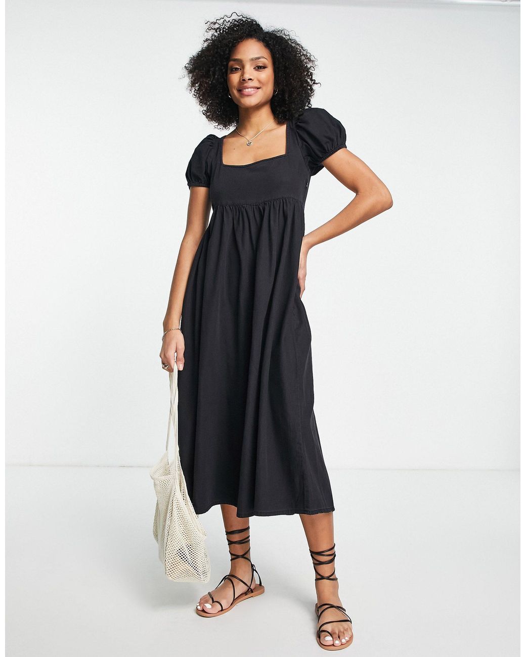 The “Denim Babydoll” Long sleeve Dress | Long sleeve dress, Online clothing  boutiques, Tye dye dress