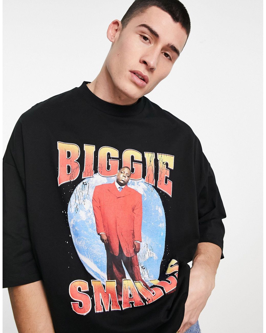 ASOS Oversized T-shirt With biggie 