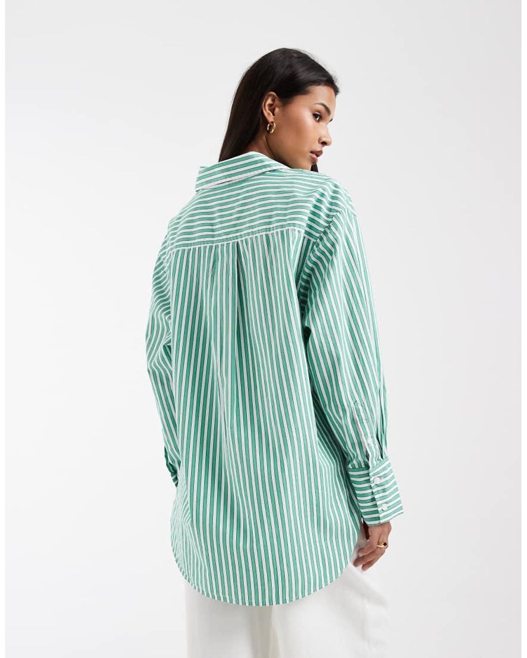 Gap Blue Relaxed Fit Poplin Shirt