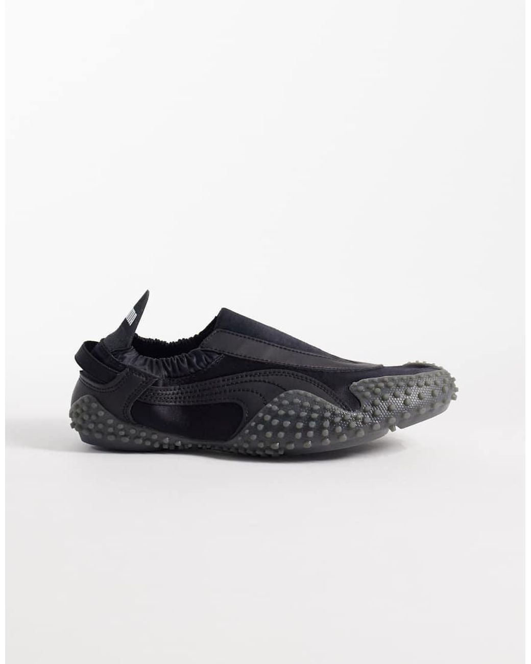 PUMA Black Mostro Move Satin Trainers