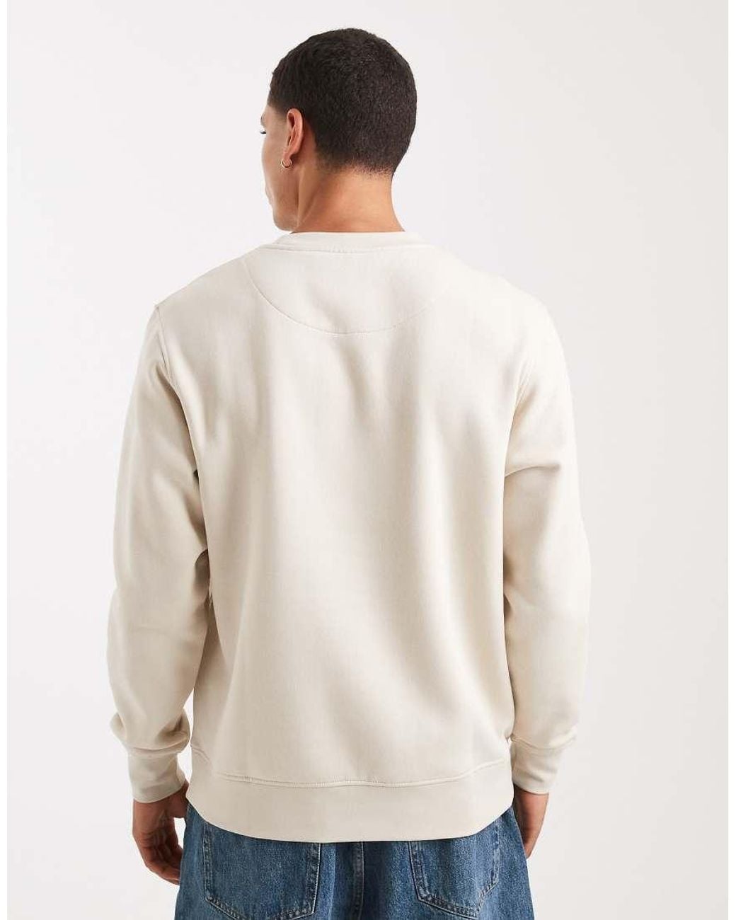 Jack & Jones Natural Sweatshirt With Front Logo for men