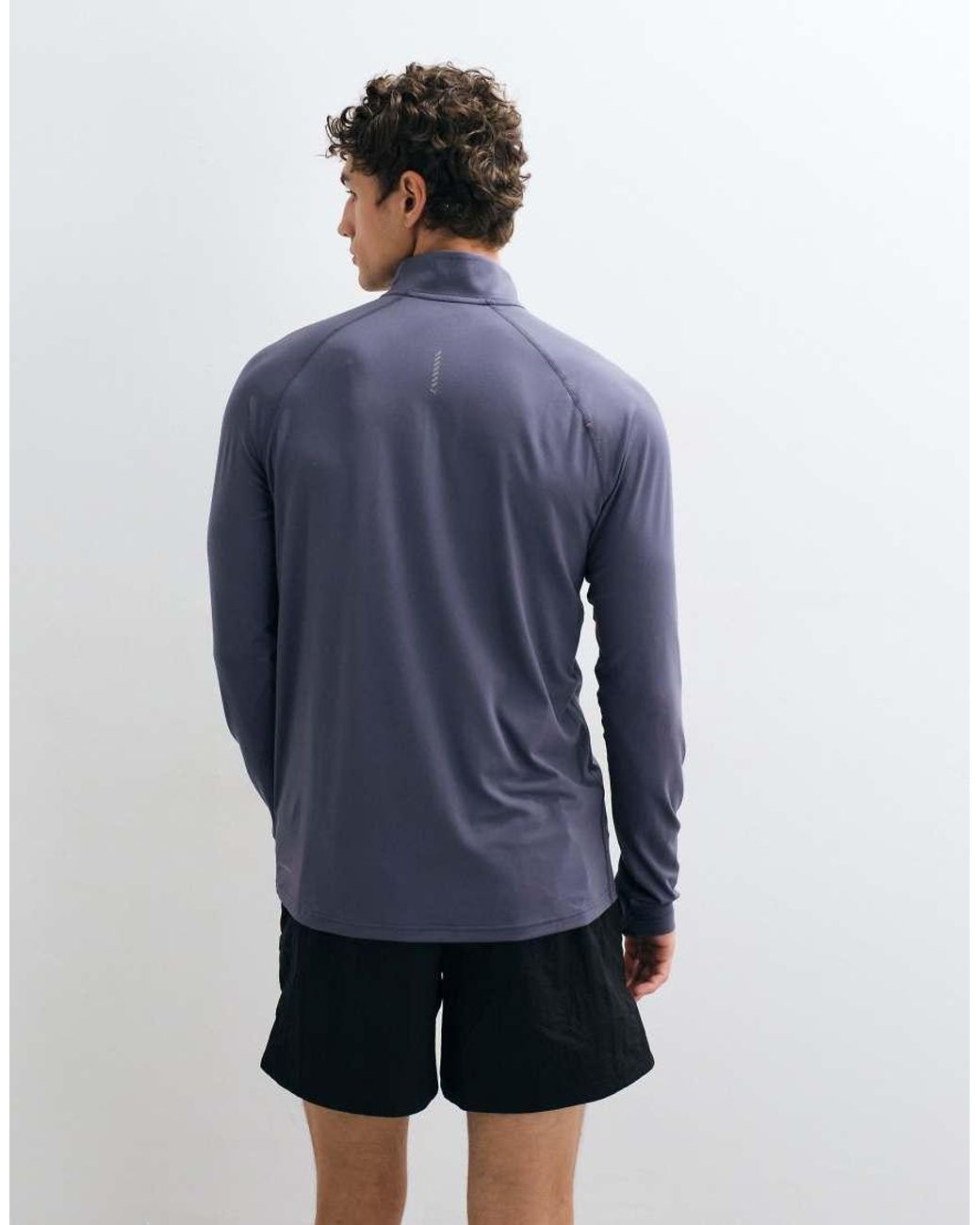 PUMA Blue Velocity Cloudspun Running Quarter-Zip Top for men