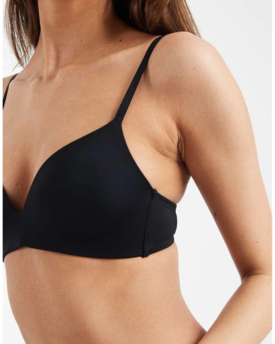 ONLY Black Moulded Bra