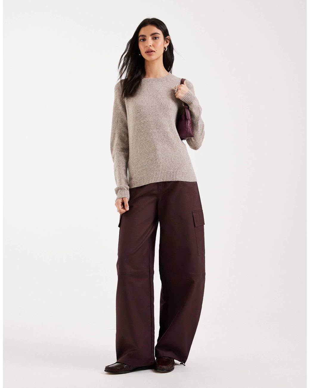 Vero Moda Natural – strickpullover