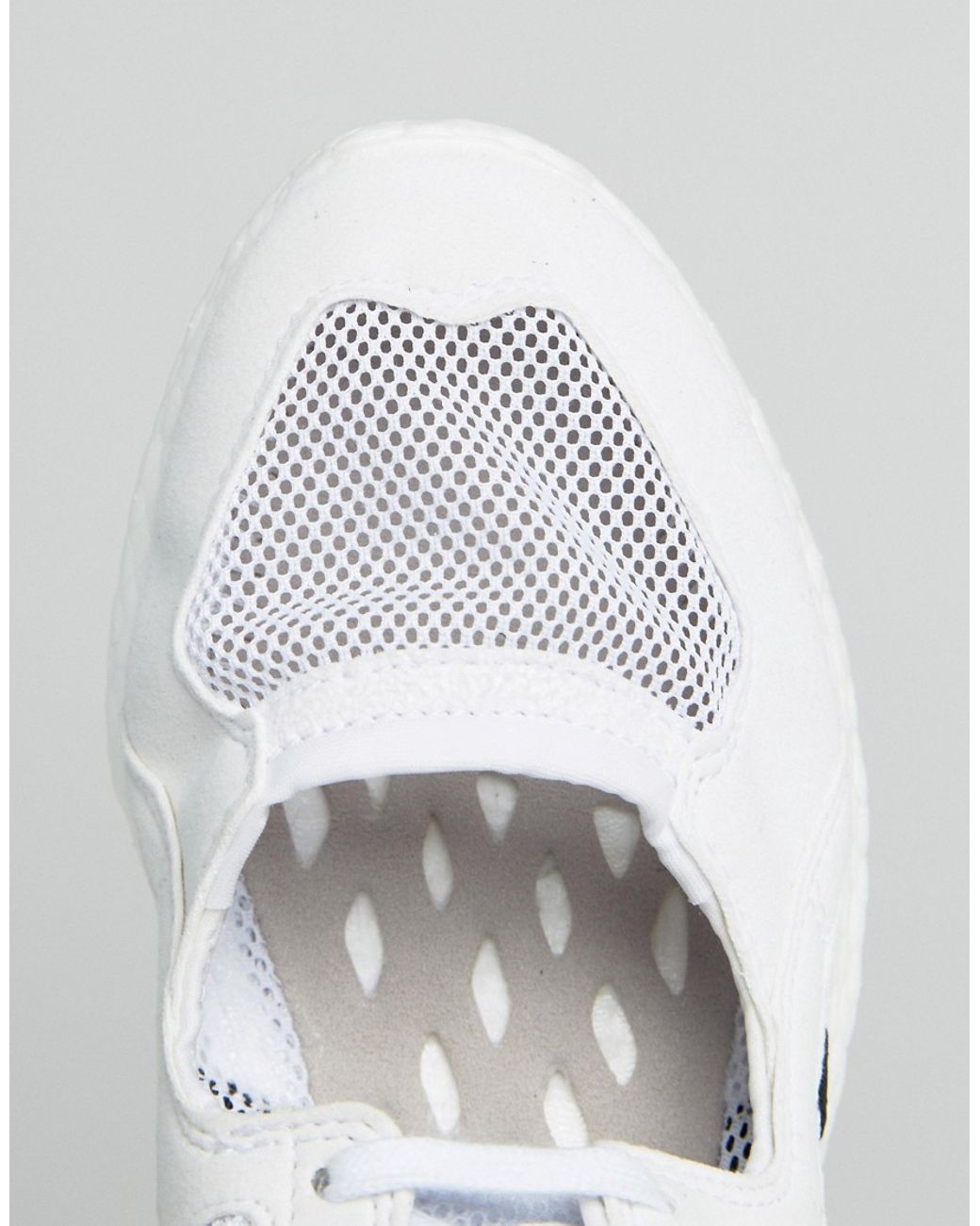 adidas Originals Originals White Lace Up Open Sneakers | Lyst
