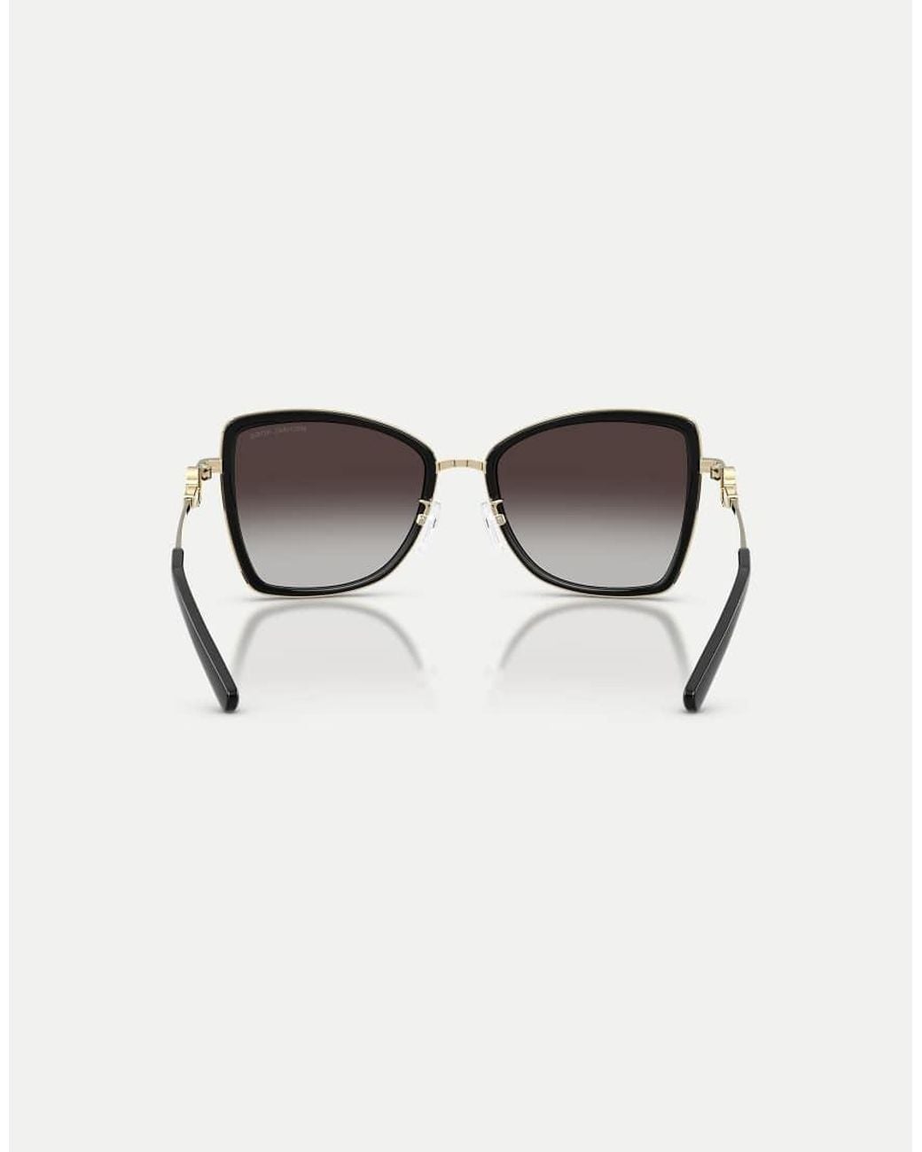 Michael Kors Metallic Corsica Butterfly Sunglasses With Lens