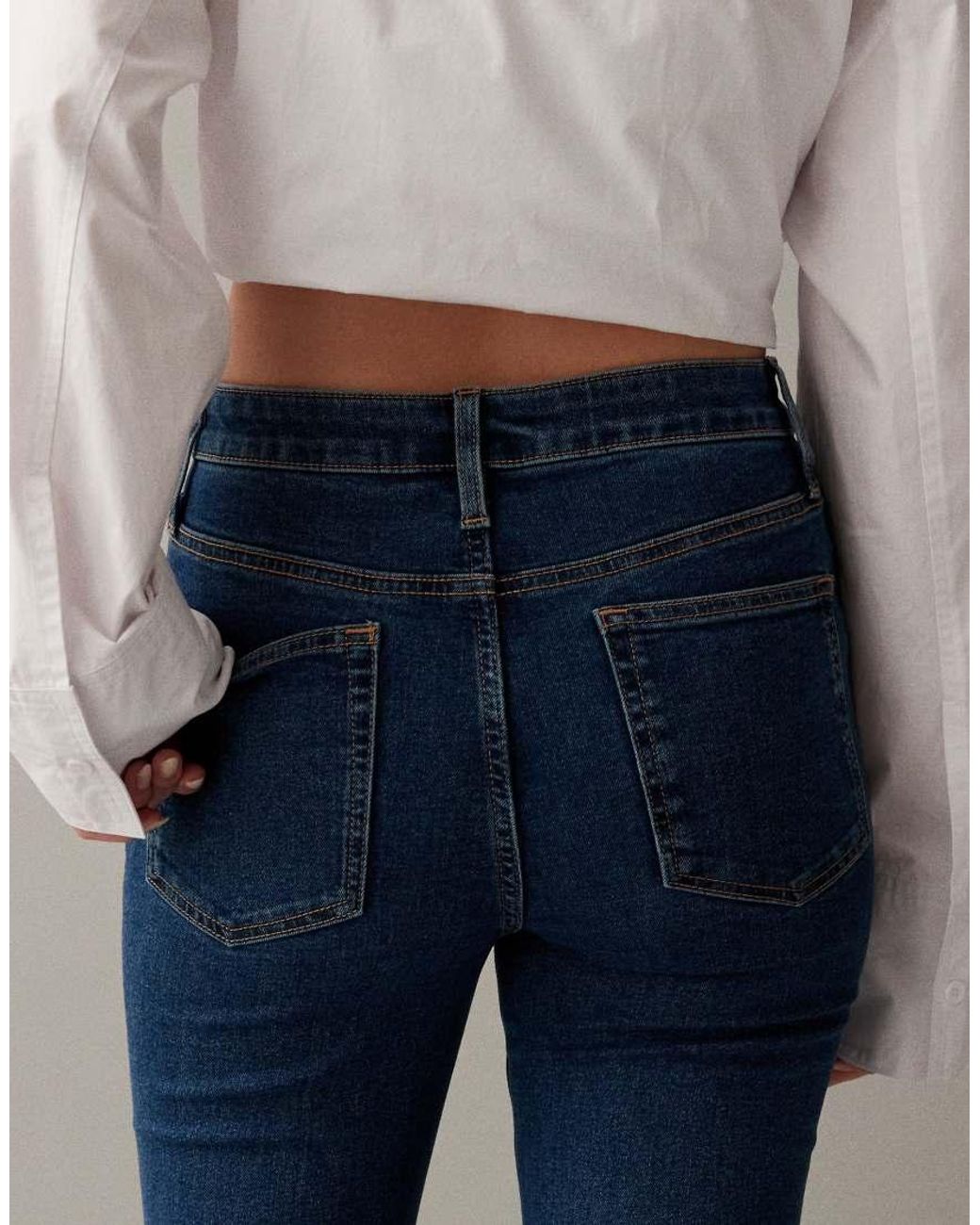 Vaqueros Pitillo De ASOS de color Blue
