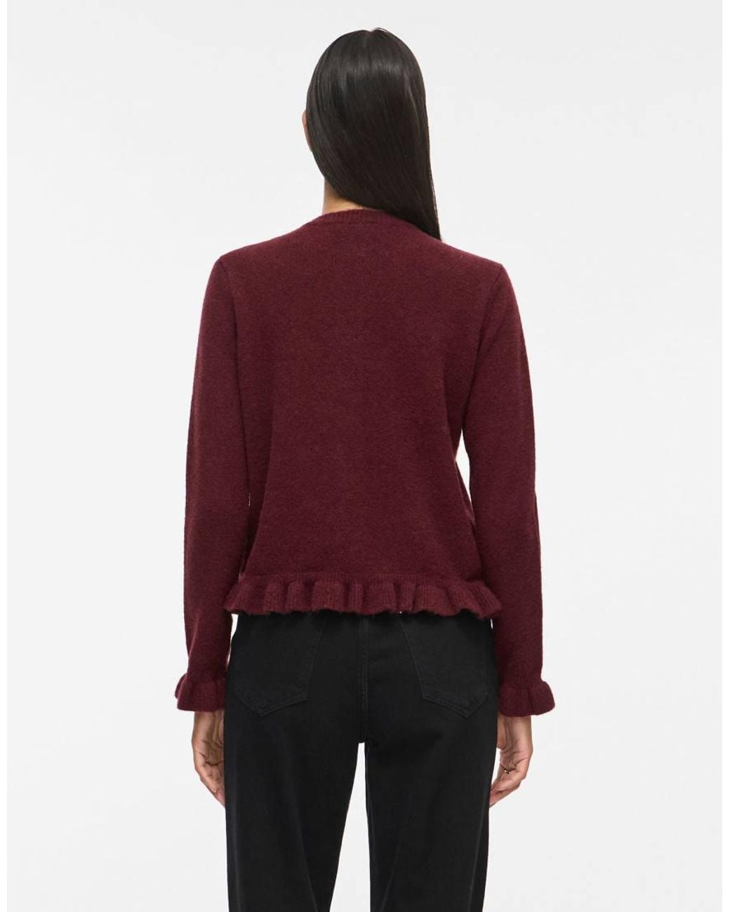Vila Red Knitted Cardigan
