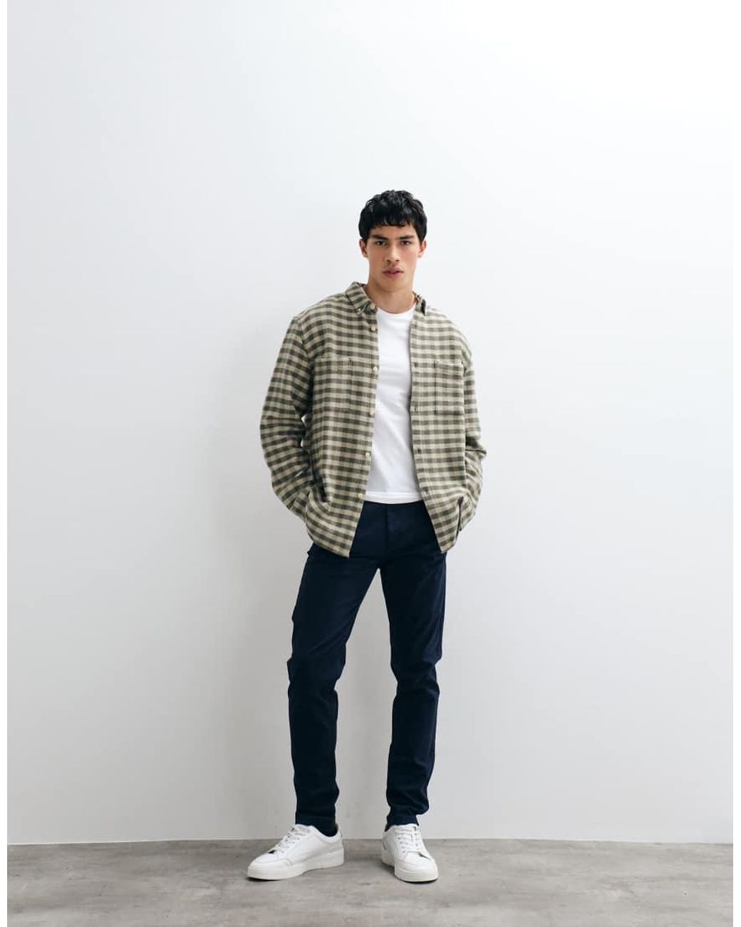ASOS Blue Skinny Fit Chinos for men