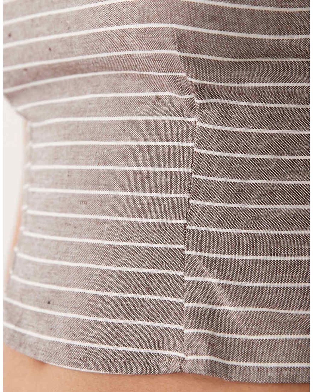Missy Empire Gray Cotton Rich Scoop Neck Cami Top Co-Ord