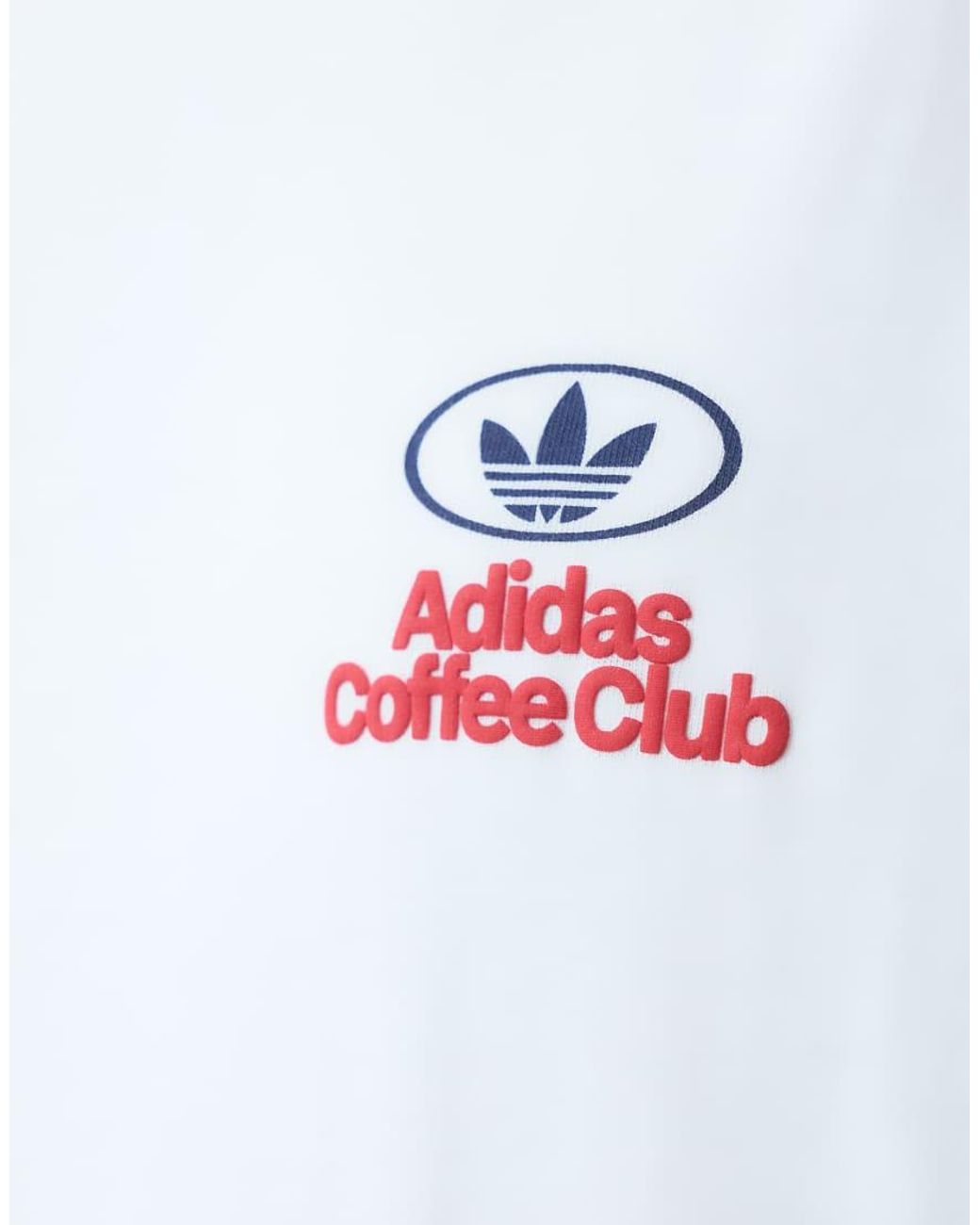 Adidas Originals White Coffee Club Long Sleeve T-shirt